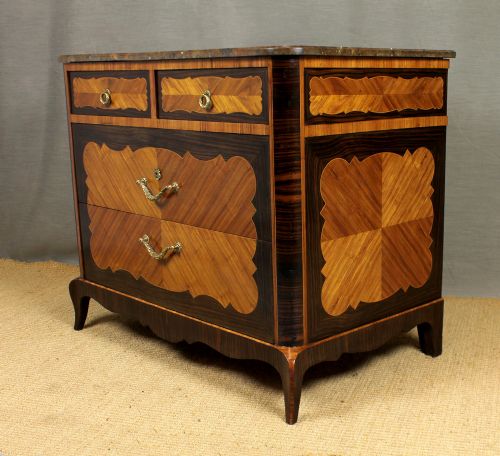French Marble Top Chest of Drawers.