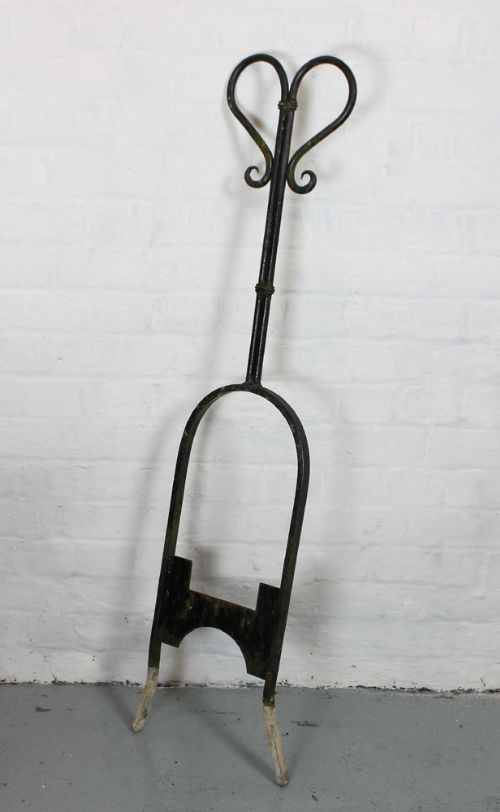 Victorian Wrought Iron Boot Scraper.