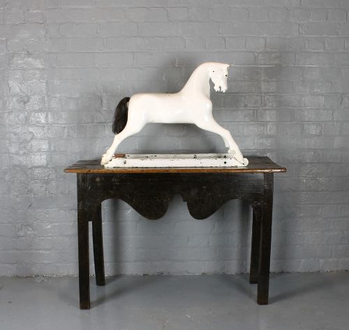 Small Carved & Painted Horse.