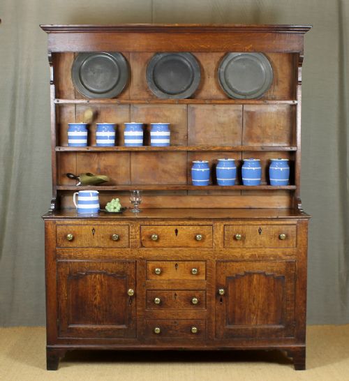 Early 19th.c. Oak Welsh Dresser.