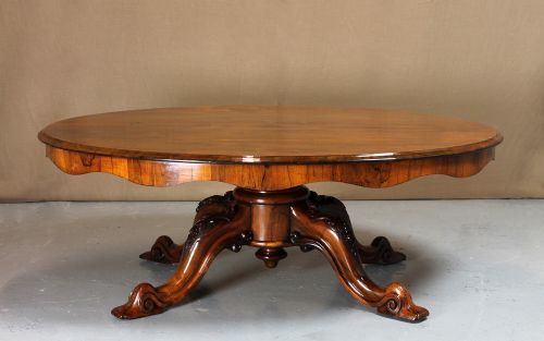 Victorian Rosewood Coffee Table.