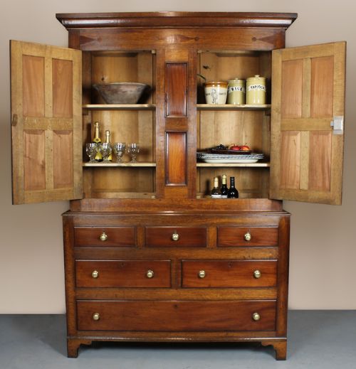 North Wales Oak Press Kitchen Cupboard.