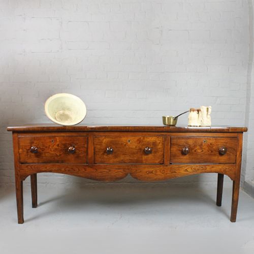 Elm Dresser Base.