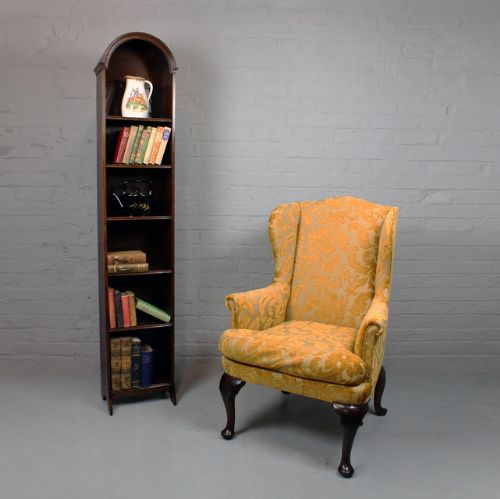 Narrow Oak Bookshelves C.1920.