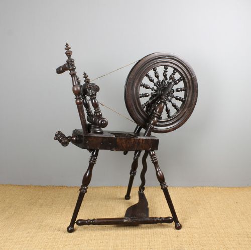 19th.c. Welsh Spinning Wheel.