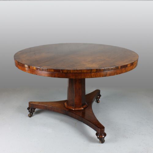Regency Rosewood Dining Table.