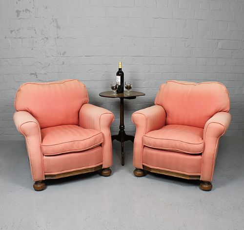 Pair of Small Easy Armchairs.