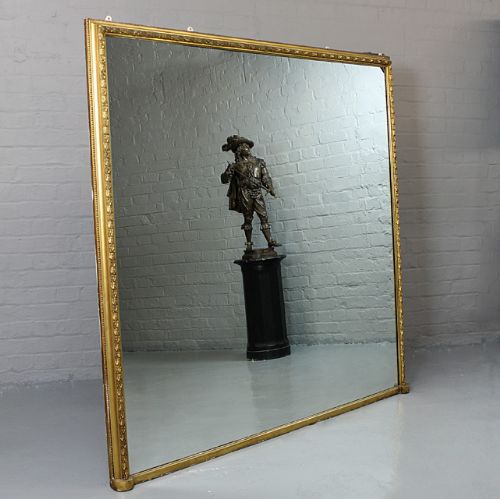 Very Large 19th.c. Gilt Mirror.