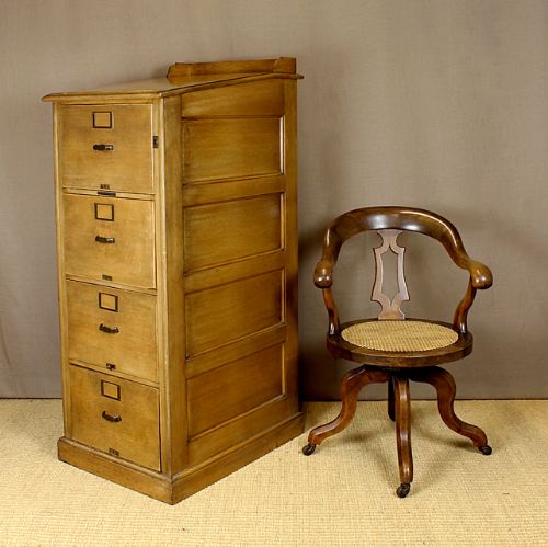 Lecturn Top Filing Cabinet C.1920.
