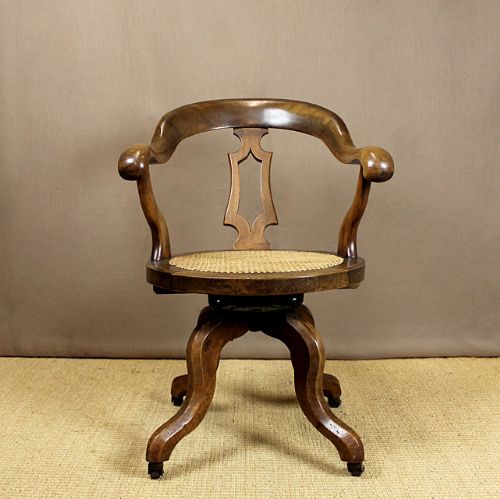 19th.c. Swivel Desk Chair.
