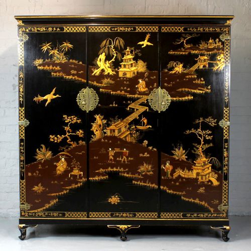 Chinoiserie Wardrobe.