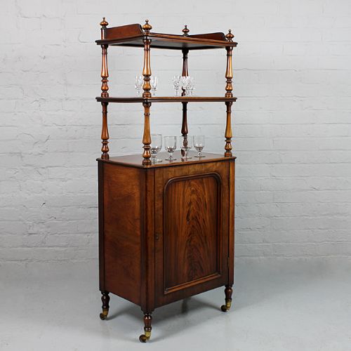 Mid 19th.c. Dumb Waiter Drinks Cabinet.