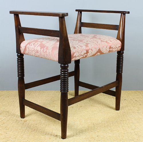 Arts & Crafts Dressing Stool.