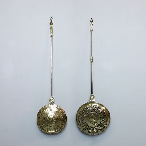 18th.c. Brass Warming Pans.