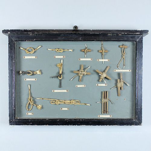 1930'S Display of Knots.