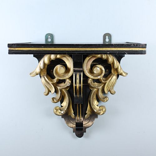 Ebonised Wall Bracket.