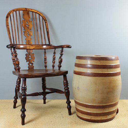Stoneware Spirit Barrel.