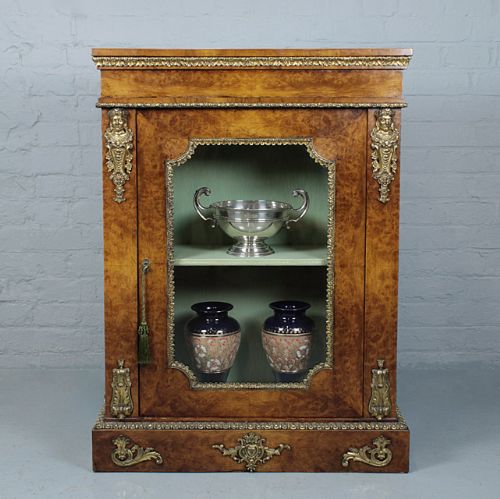 Walnut Pier Cabinet.