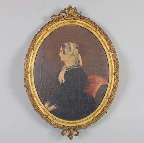 19th.c. Portrait of a Lady.