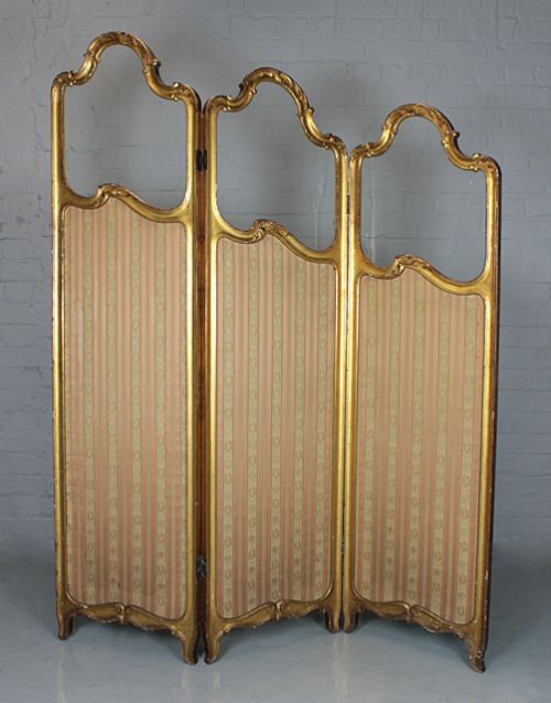 Gilded French Screen.