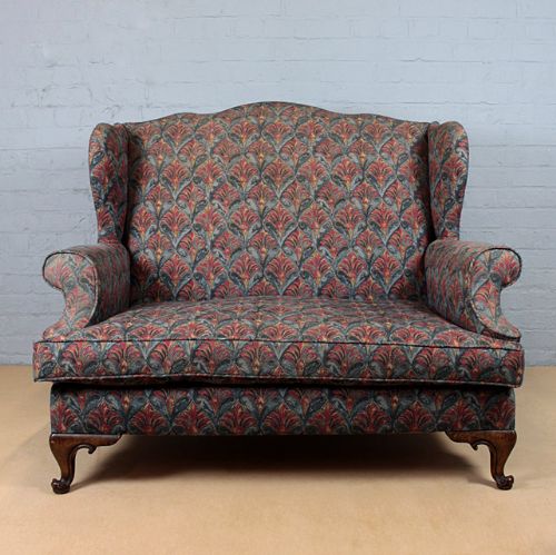 Wing Back Sofa.