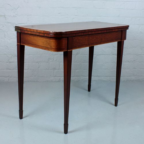 Early 19th.c. Mahogany Games Table.