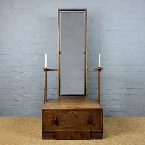 Art Deco Cheval Dressing Mirror.