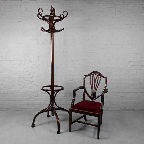 Bentwood Hat & Coat Stand.