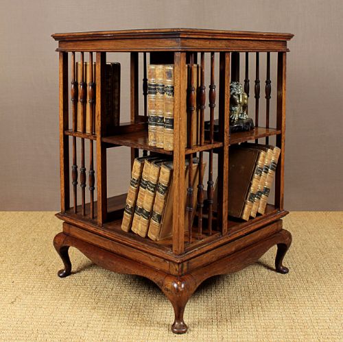 Small Revolving Bookcase.