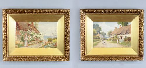 Pair of John H Tyson Watercolours.