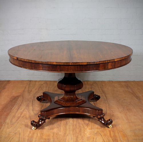 Regency Rosewood Breakfast Table.