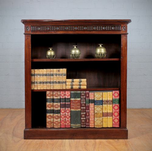 Small Mahogany Bookshelves.