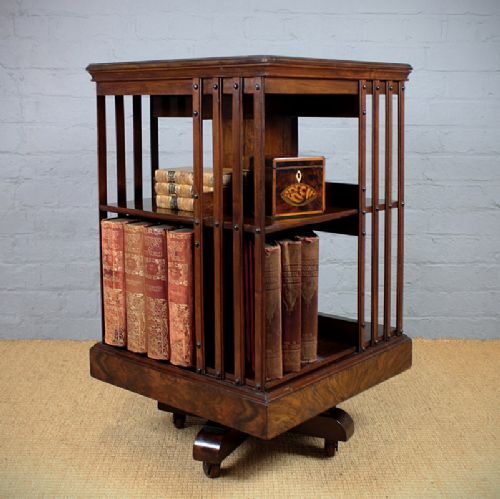 Revolving Bookcase by Maple & Co.