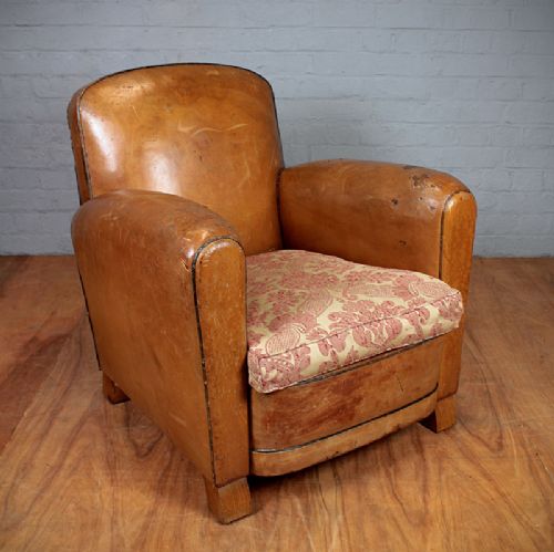 Leather Armchair.
