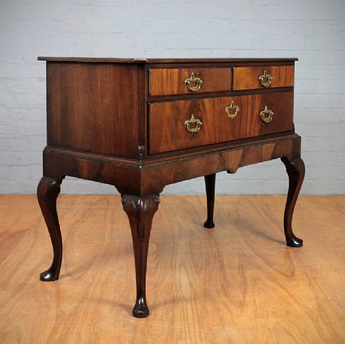 Three Drawer Chest on Legs.