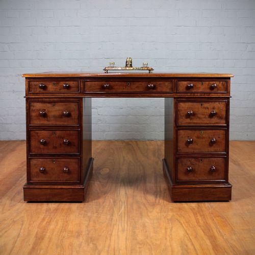 Victorian Mahogany Desk.