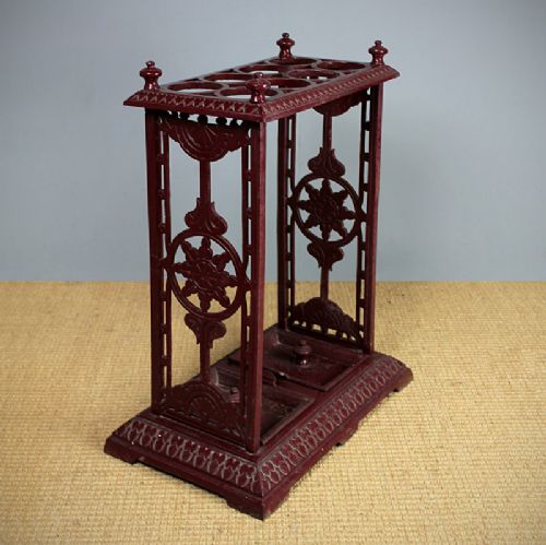 Cast Iron Umbrella Stand.