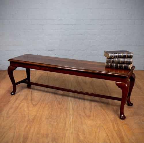 Walnut Bench Seat.