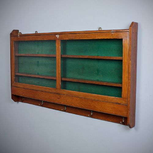 Oak Wall Cabinet.