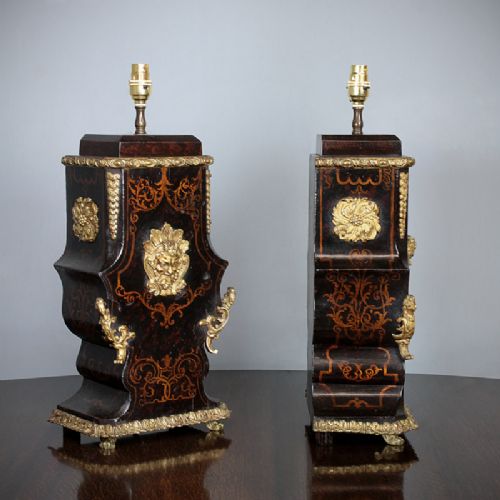 Pair Early 20th.c. French Table Lamps.