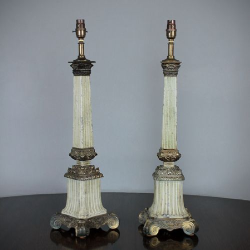 Pair Vintage Table Lamps.