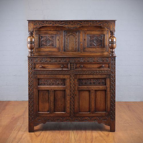 Oak Court Cupboard.