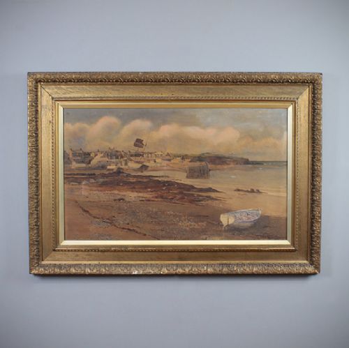 North Wales Coastal Landscape by W.j Corah.
