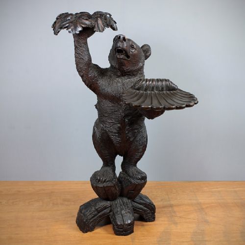 Carved Black Forest Bear.