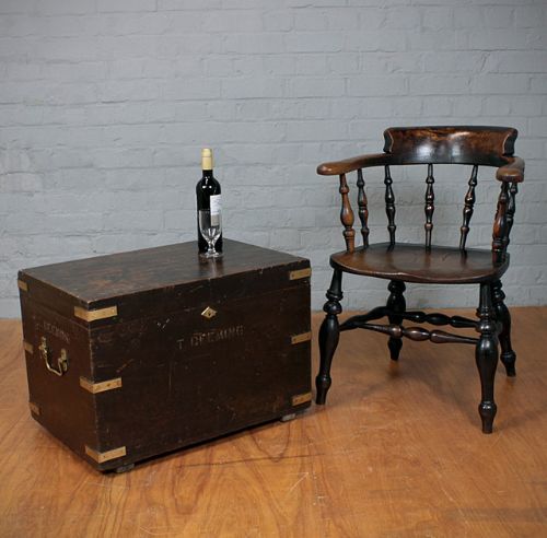 19th.c. Campaign Chest.