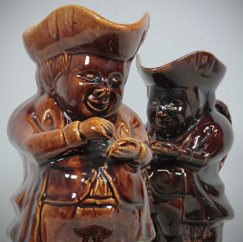 Pair 19th.c. Toby Jugs.