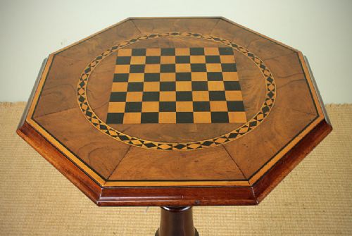 Mid 19th.c. Chess Table.