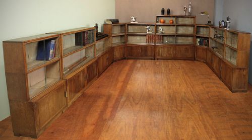 Stacking Bookcase Library Suite by Minty of Oxford.