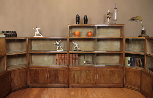 fig 1. Stacking Bookcase Library Suite by Minty of Oxford.