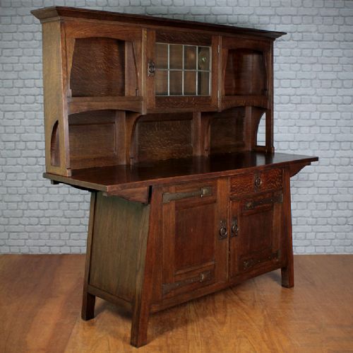 fig 1. Arts & Crafts Sideboard Dresser by Liberty & Co.